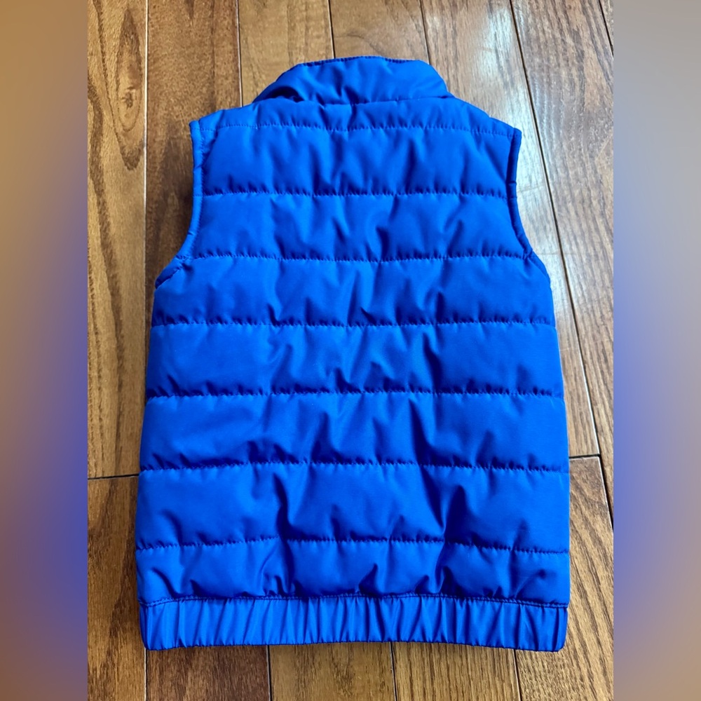 CAT AND JACK Blue Puffer Vest (2T) - Picture 2 of 2